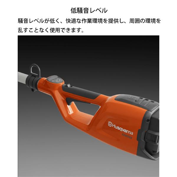 ハスクバーナ バッテリー分割式ポールソー 120iTK4-P 本体のみ 