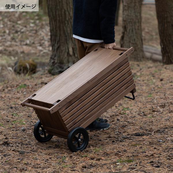 IKIKI シャルフコンテナ用 ホイールセット ウォルナット 【公式通販】