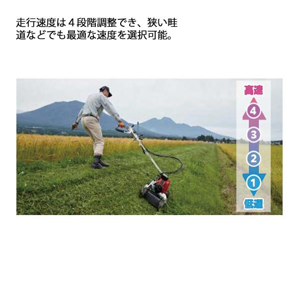 共立 畦草刈機 斜面刈りタイプ 刈幅500mm KIORITZ AZ853A 試運転済