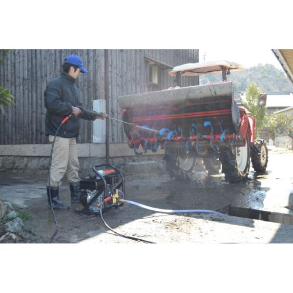 工進　高圧洗浄機　JCE-1408U 工進 エンジン式高圧洗浄機 JCE-1408U（直送品） - アスクル