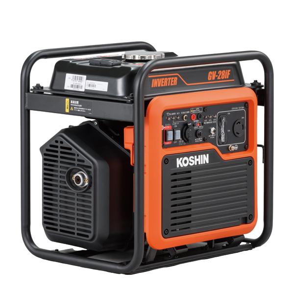 工進 発電機 インバーター発電機 2.8KVA GV-28iF 0658654 電源