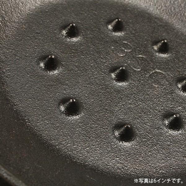 ロッジ ロジック スキレットカバー8インチ L5IC3 キャンプ用品 スキレット 蓋 アウトドア 鉄鍋 鉄なべ 鋳鉄｜mitsuyoshi｜03