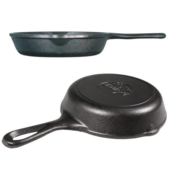LODGE（ロッジ） ロジック グリルパン61/2インチ&スキレットカバー6-1