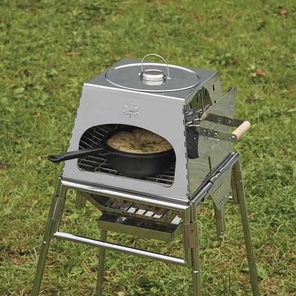 LOGOS（ロゴス） クッカー 合体できる深型スキレット M アウトドア 鉄