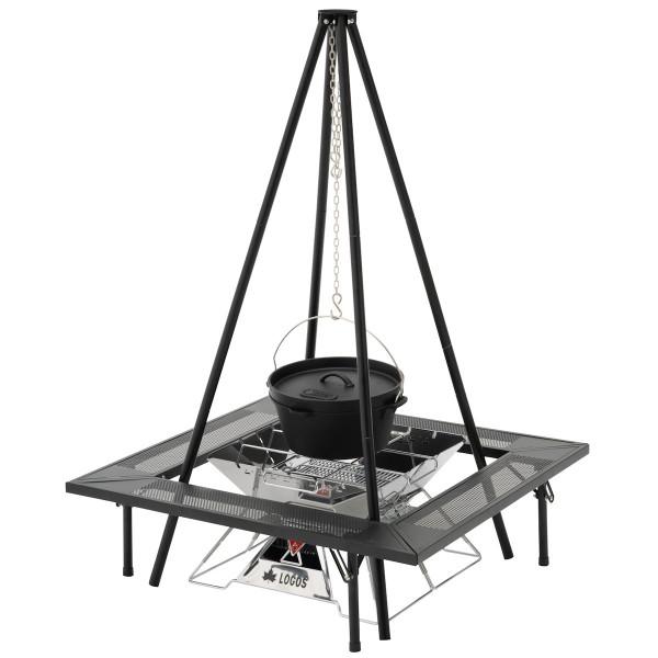 LOGOS（ロゴス） アイアン 囲炉裏テーブル 81064134 キャンプ テーブル