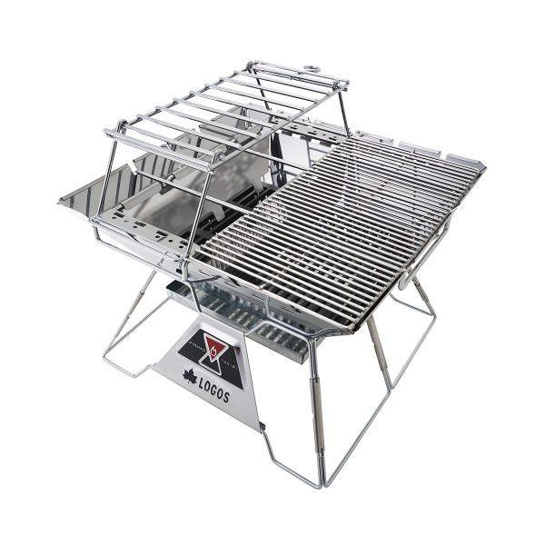 ロゴス TheピラミッドTAKIBI L・コンプリートDX 81064177 焚き火台 BBQ キャンプ用品