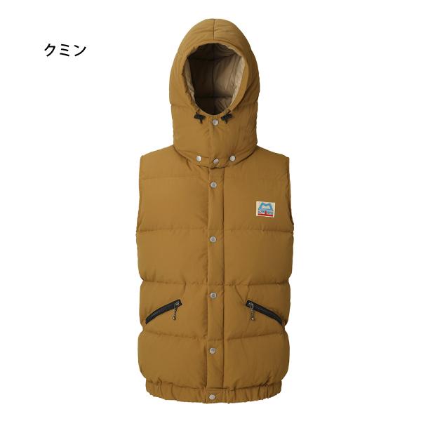 マウンテンイクイップメントレトロライトラインベストダウンベストクミン