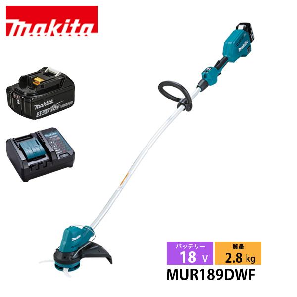 マキタ（makita） 18V 充電式草刈機 樹脂刃付 バッテリー ・充電器付き