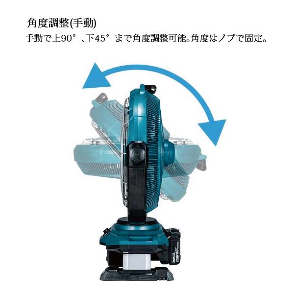 Makita 工業用扇風機 ☆中古品☆ makita マキタ 14.4V/18V 充電式産業扇 CF300D 本体