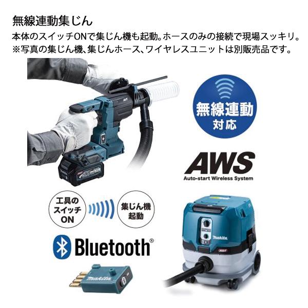 マキタ（makita） 40Vmax 20mm充電式ハンマドリル バッテリー ・充電器 