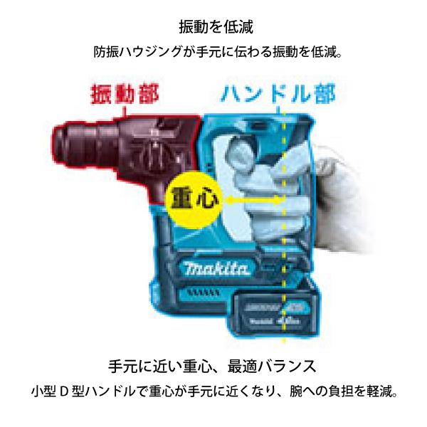 マキタ マキタ(makita) 17mm充電式ハンマドリル HR171DRGX マキタ マキタ(makita) 17mm充電式ハンマドリル HR171DRGX