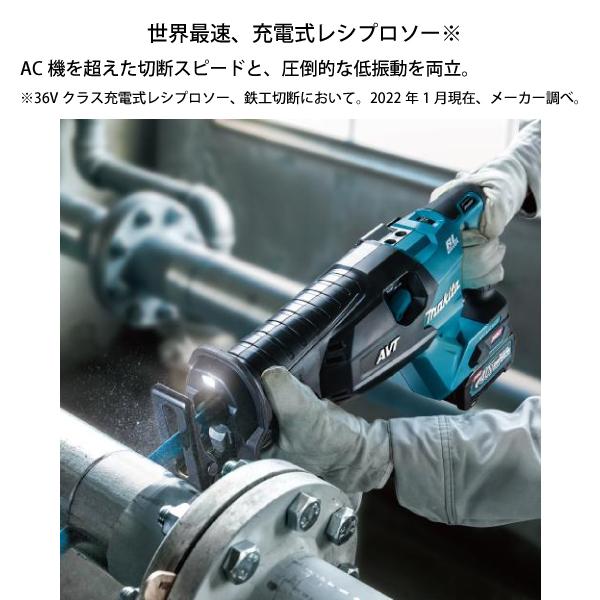 値下げしました！【未使用】マキタ Makita JR002GRDX 充電式レシプロソー バッテリ×2・充電器・ケース付き マキタ（makita） 充電式レシプロソー JR002GRDX バッテリ、充電器