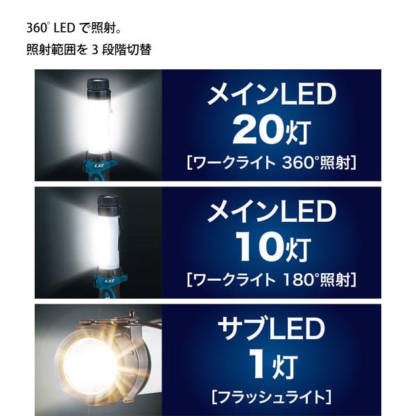 マキタ（makita） 充電式LEDワークライト ML806Y 本体のみ 18V 14.4V