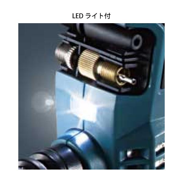 マキタ 18V 充電式 空気入れ 本体のみ makita MP180DZ バッテリー・充電器別売り 純正品 電動空気入れ ポンプ 空気入れ 電動 コードレス タイヤ 自転車 車｜mitsuyoshi｜06