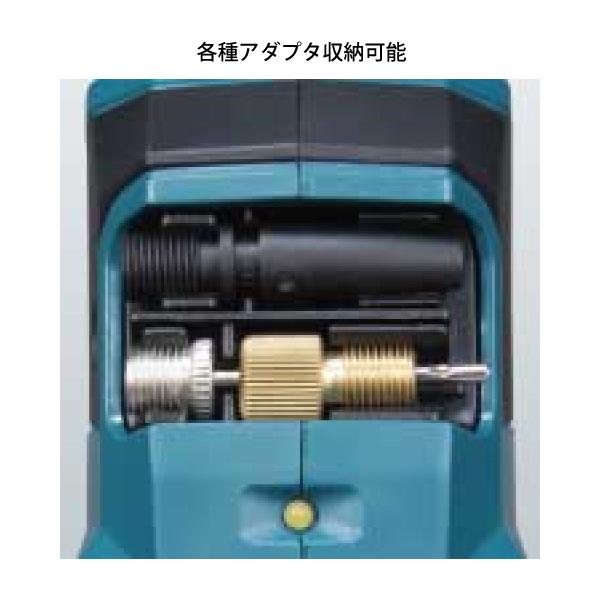 マキタ 18V 充電式 空気入れ 本体のみ makita MP180DZ バッテリー・充電器別売り 純正品 電動空気入れ ポンプ 空気入れ 電動 コードレス タイヤ 自転車 車｜mitsuyoshi｜09