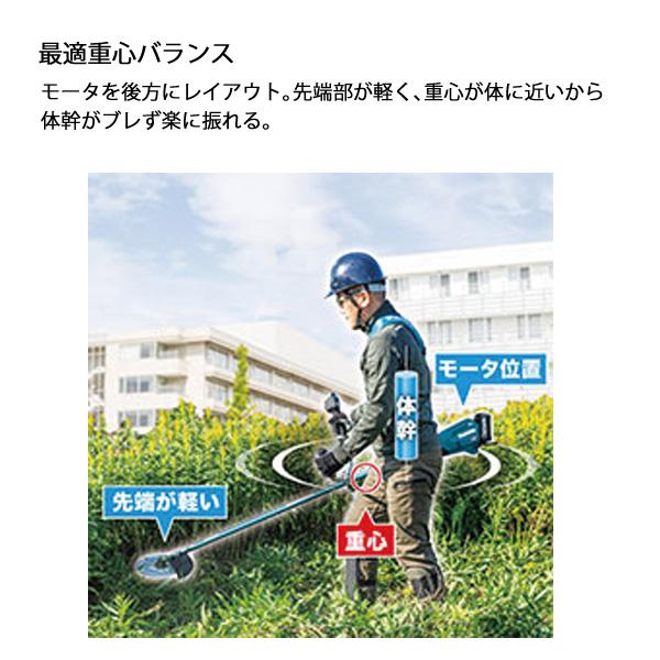 マキタ makita 40Vmax 充電式 草刈機 230mm Uハンドル バッテリー 