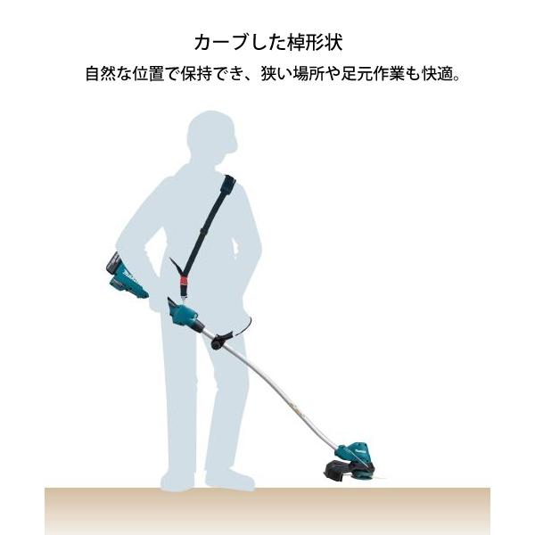 マキタ（makita） makita 18V 充電式草刈機 ナイロンコード ピンク