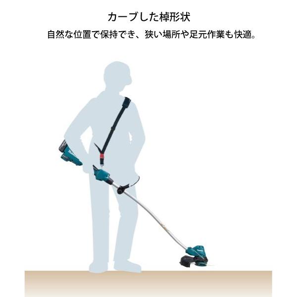 マキタ18v充電草刈り機 (本体のみ)青色とプレート マキタ MUR189DZ(青) 充電式草刈機 18V (※本体のみ・使用には