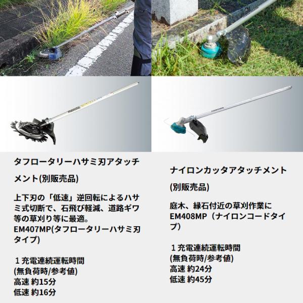 マキタ makita 18V 充電式スプリットモータ 本体のみ MUX18DZ バッテリー・充電器別売り モータ部のみ 草刈り ブロワ ヘッジトリマ 純正｜mitsuyoshi｜12