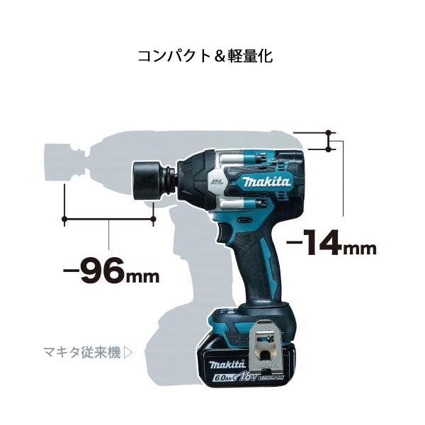 マキタ マキタ(makita) 18V 充電式インパクトレンチ 本体のみ マキタ マキタ(makita) 18V 充電式インパクトレンチ 本体のみ