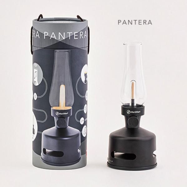 MoriMori LED ランタンスピーカー S PANTERA ブラック FLS-2009