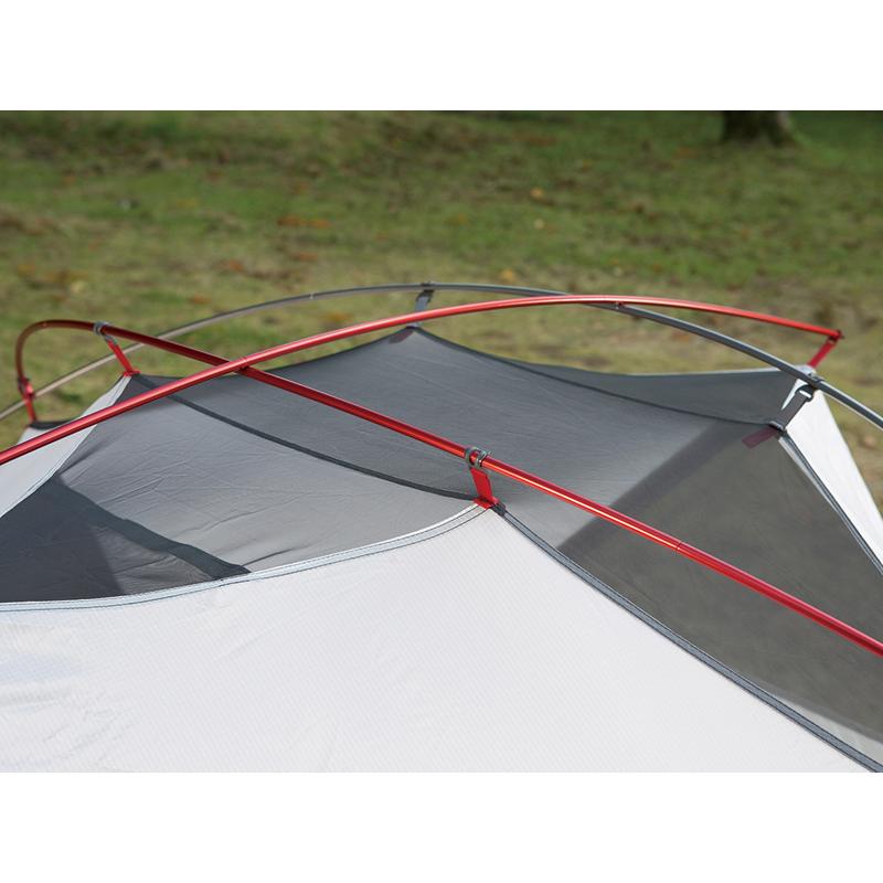 MSR テント設営用品 赤 グレー MSR｜テントの設営方法 - BACKCOUNTRY RESEARCH