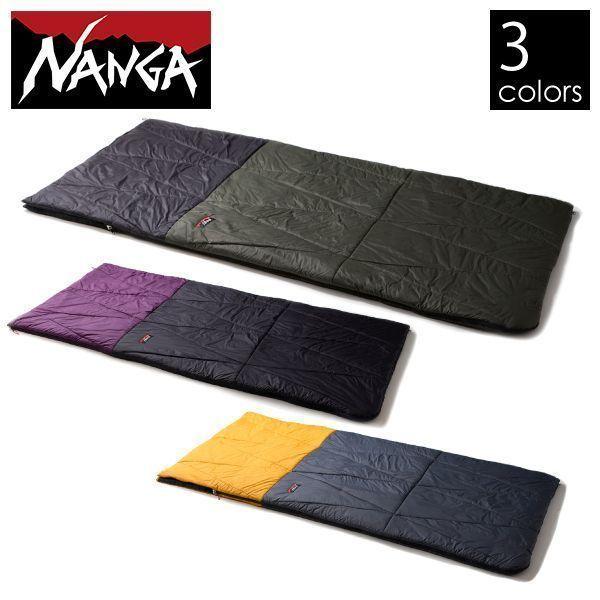 【美品】NANGA RECTANGLER PADDING BAG 寝袋 NANGA（ナンガ） レクタンギュラーパディングバッグ N1PGN4 寝具