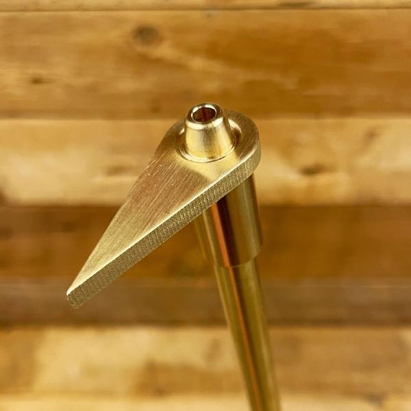 野良道具製作所 ALL真鍮製火吹き棒 野良ブラスター ロング真鍮製 ケース付き 野良道具製作所 ALL真鍮製火吹き棒「野良ブラスター」【コンパクトver