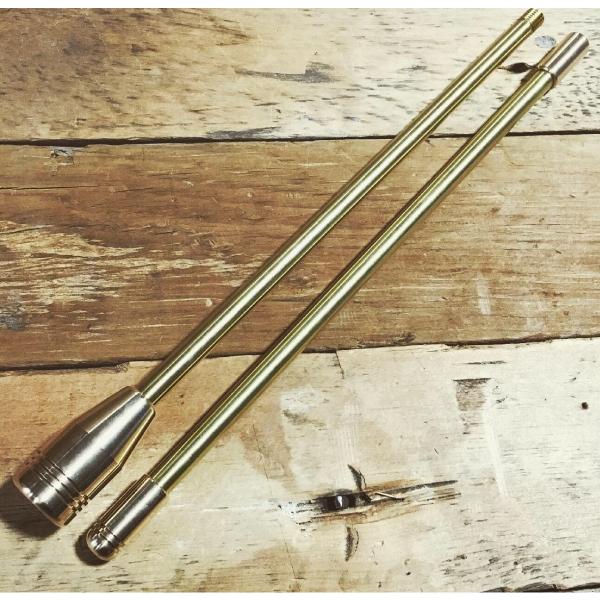 野良道具製作所 ALL真鍮製火吹き棒 野良ブラスター 2本継 60cm NORA