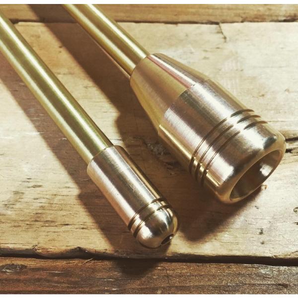野良道具製作所 ALL真鍮製火吹き棒 野良ブラスター 2本継 60cm NORA