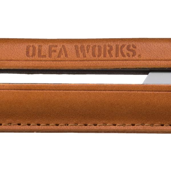 OLFA WORKS(オルファワークス) 替刃式ブッシュクラフトナイフ BK1 レザー OW-BK1L アウトドア ナイフ キャンプ|mitsuyoshi|10