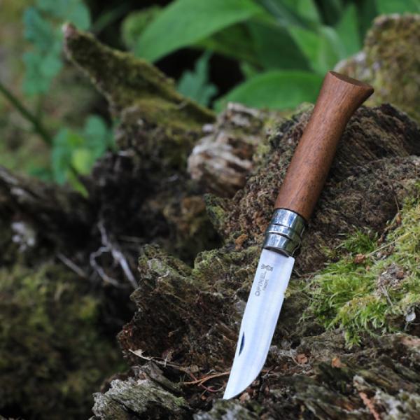 時間指定不可】 オピネル ステンレススチール No.9 ウォールナット オピネル ステンレスチール#9 オークウッド OPINEL キャンプ