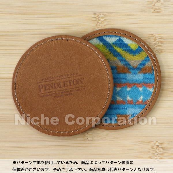 PENDLETON ペンドルトン スペシャル レザーコースター 2P PENDLETON ペンドルトン スペシャル レザーコースター 2P