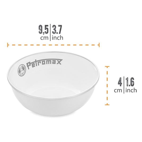 Petromax ペトロマックス エナメルボウル 160 ホワイト 13891
