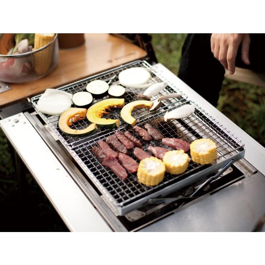 snow peak スノーピーク 焚火 焼アミ ステンハーフPro S-029HA snow peak スノーピーク 焚火 焼アミ ステンハーフPro S-029HA