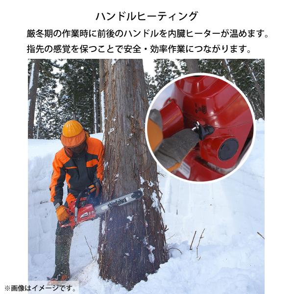 新ダイワ チェンソー プロソー 40cm 95TXL-68E E2038GSR-400TVP 試運転 