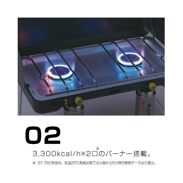 SOTO SOTO(ソト) 2バーナー ST-527 ガスバーナー キャンプ用品 卓上 