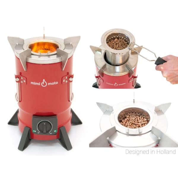 スモークハウス　ミミモト　ペレットストーブ Mimi Moto Pellet Cook Stove | Smokehouse Products ポータブル