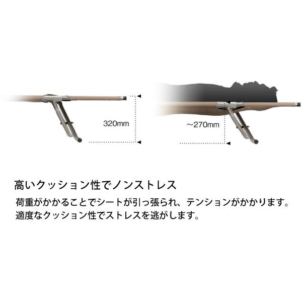 snow peak スノーピーク コット ハイテンション BD-030R ベッド snow peak スノーピーク コット ハイテンション BD-030R ベッド