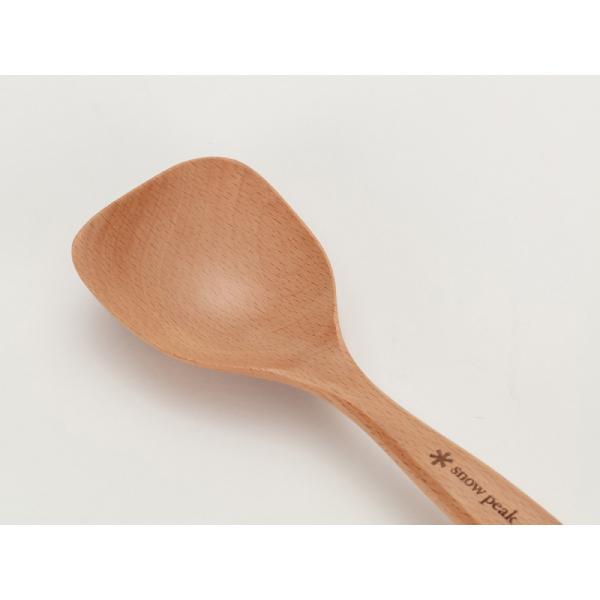 スノーピーク サーバースプーン CS-218 サービングスプーン 木製 キャンプ用品 | snow peak | 03