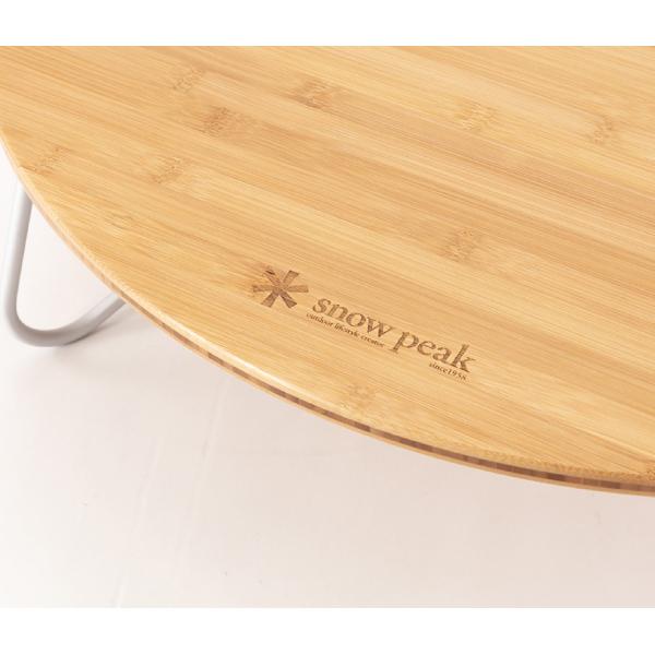 スノーピーク ワンアクションちゃぶ台竹 M LV-071TR キャンプ テーブル アウトドア デスク 新生活 | snow peak | 06