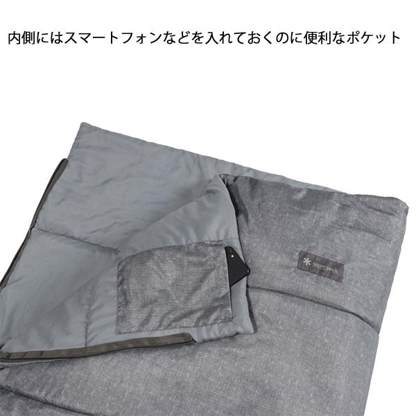 snow peak スノーピーク シュラフ SSシングル グレー 2点 セット snow peak スノーピーク シュラフ SSシングル グレー 2点 セット