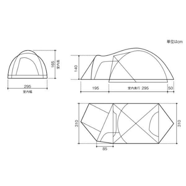 snow peak スノーピーク テント アメニティドーム L snowpeak