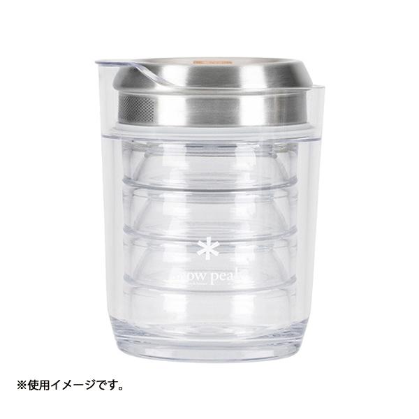 snow peak スノーピーク カップ サヨウ クリア湯呑み 2個セット snow peak スノーピーク カップ サヨウ クリア湯呑み 2個セット