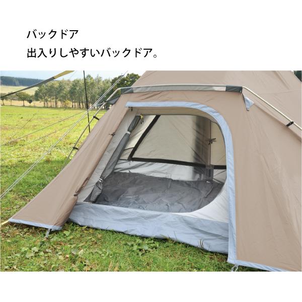 UNIFLAME ユニフレーム テント REVOルーム4プラスII TAN UNIFLAME ユニフレーム テント REVOルーム4プラスII TAN