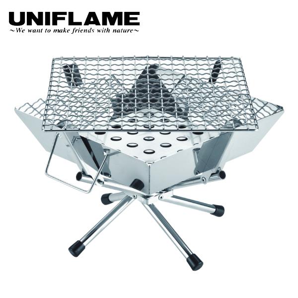 ユニフレーム 格安saleスタート ファイアグリルsolo 6095 キャンプ用品 900円 ソロ 焚き火台 お1人様1点限り4