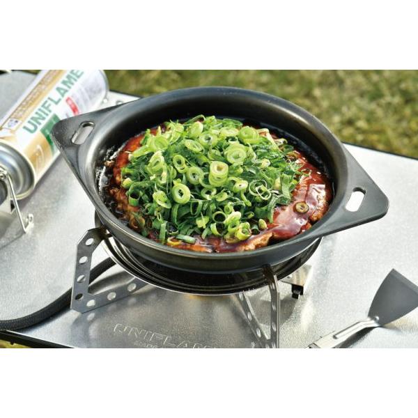 UNIFLAME（ユニフレーム） ラウンド鉄板&リッド 683286 アウトドア