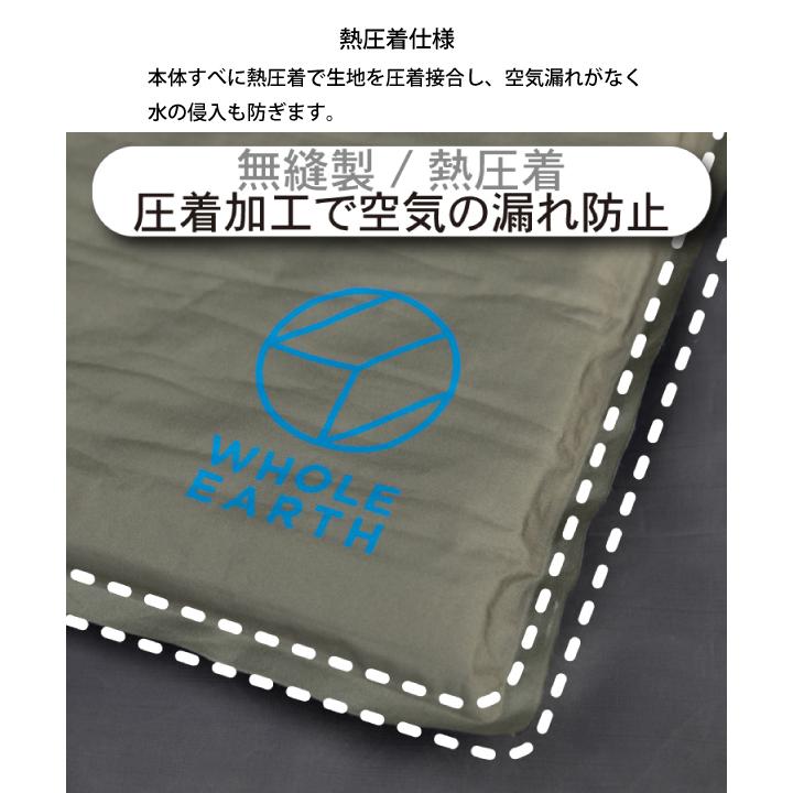 ホールアース MINIMALIST INFLATABLE MAT 3 WE2KDG02-37 ミニマット インフレータブル 120cm｜mitsuyoshi｜08