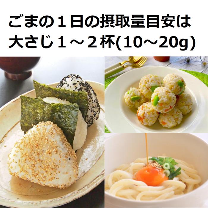 ごま 国産 金ごま・黒ごま・白ごま 食べ比べセット 100g入り各1個 計3
