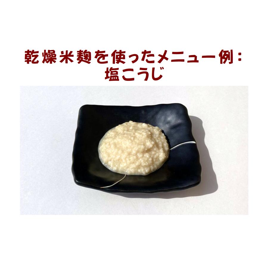 国産 乾燥米麹 500g 乾燥米こうじ 糀 無塩 ドライ メール便配送｜mitubachi-ichiban｜07